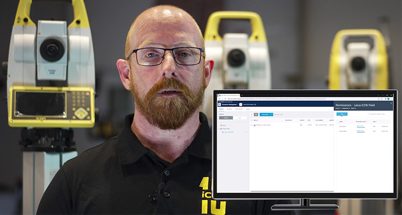 Leica iCON field v7.5 : Connectivité cloud – Autodesk BIM360 Docs